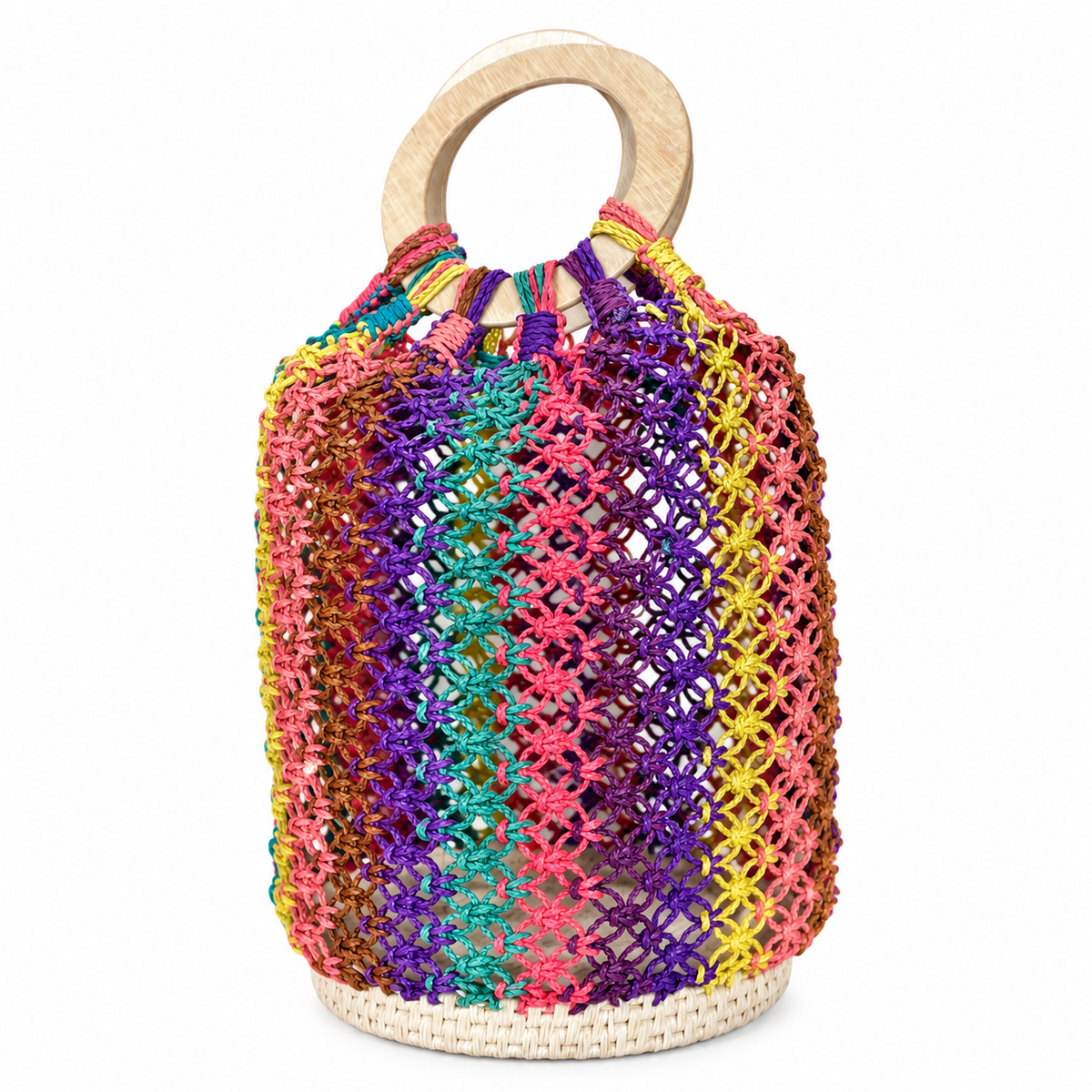 bolso paja toquilla hecho a mano en ecuador por mujeres