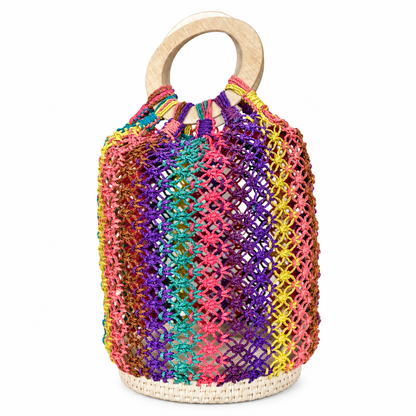 bolso paja toquilla hecho a mano en ecuador por mujeres