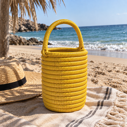 Bolso Sole – Paja Toquilla Amarillo
