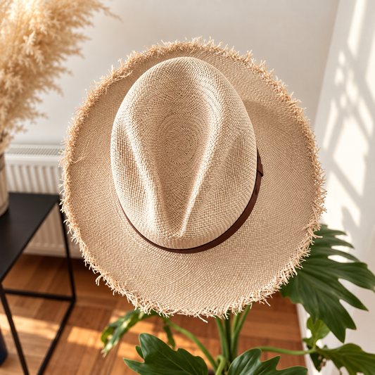 sombrero paja toquilla panama hat