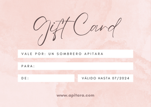 Gift Card sombrero Apitara