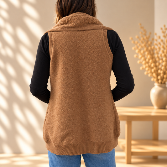 Chaleco Premium Alpaca Amber