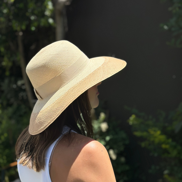 Sombrero Mujer Panama Hat Dúo