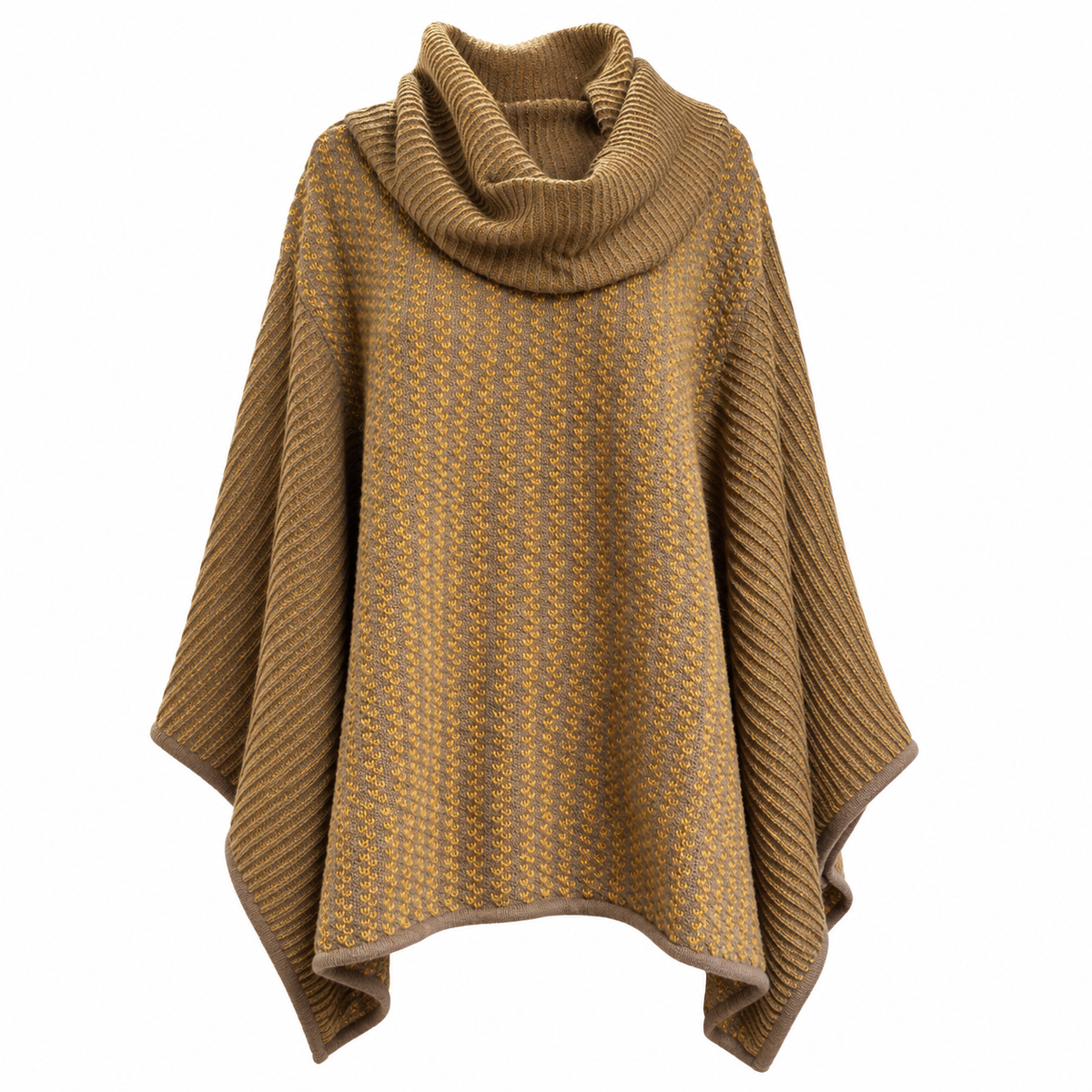 Poncho de baby alpaca para mujer Verona - Apitara