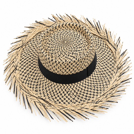 sombrero panama hat tejido a mano en ecuador para mujer