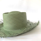 Sombrero Gambler Rústico Verde