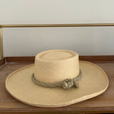 Sombrero Mujer Boater beige